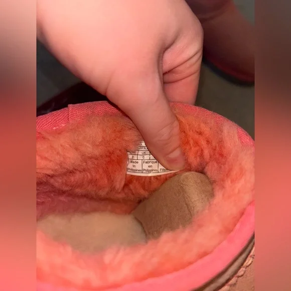 Pink Ugg Ultra Minis - Picture 5 of 6